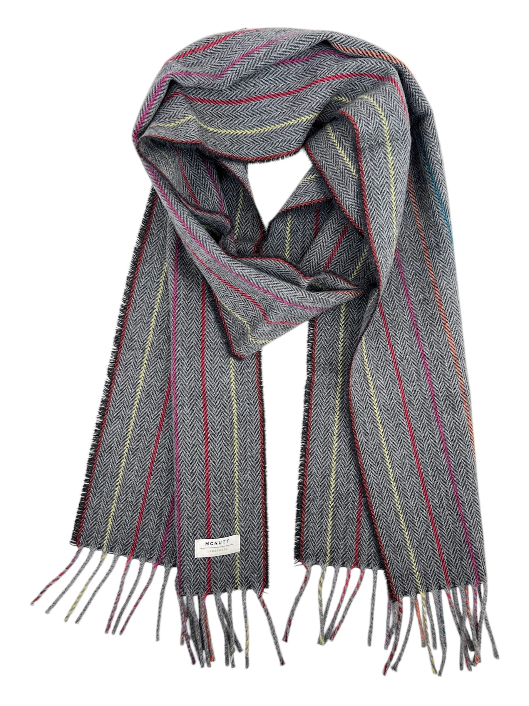 Sunflower Herringbone Scarf — McNutt of Donegal